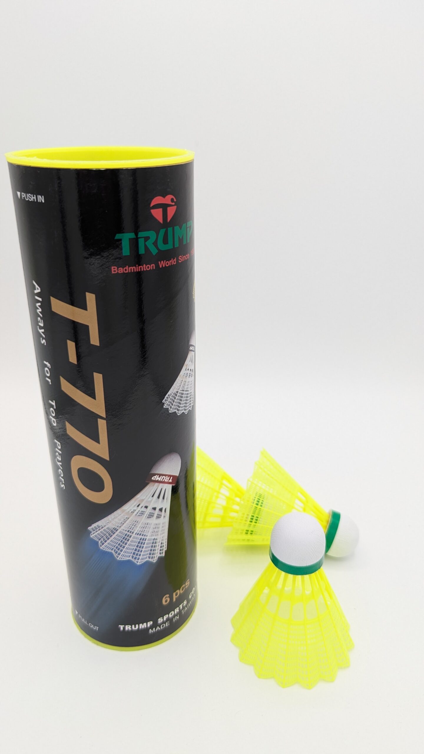 Plastic shuttle Trump 6pc