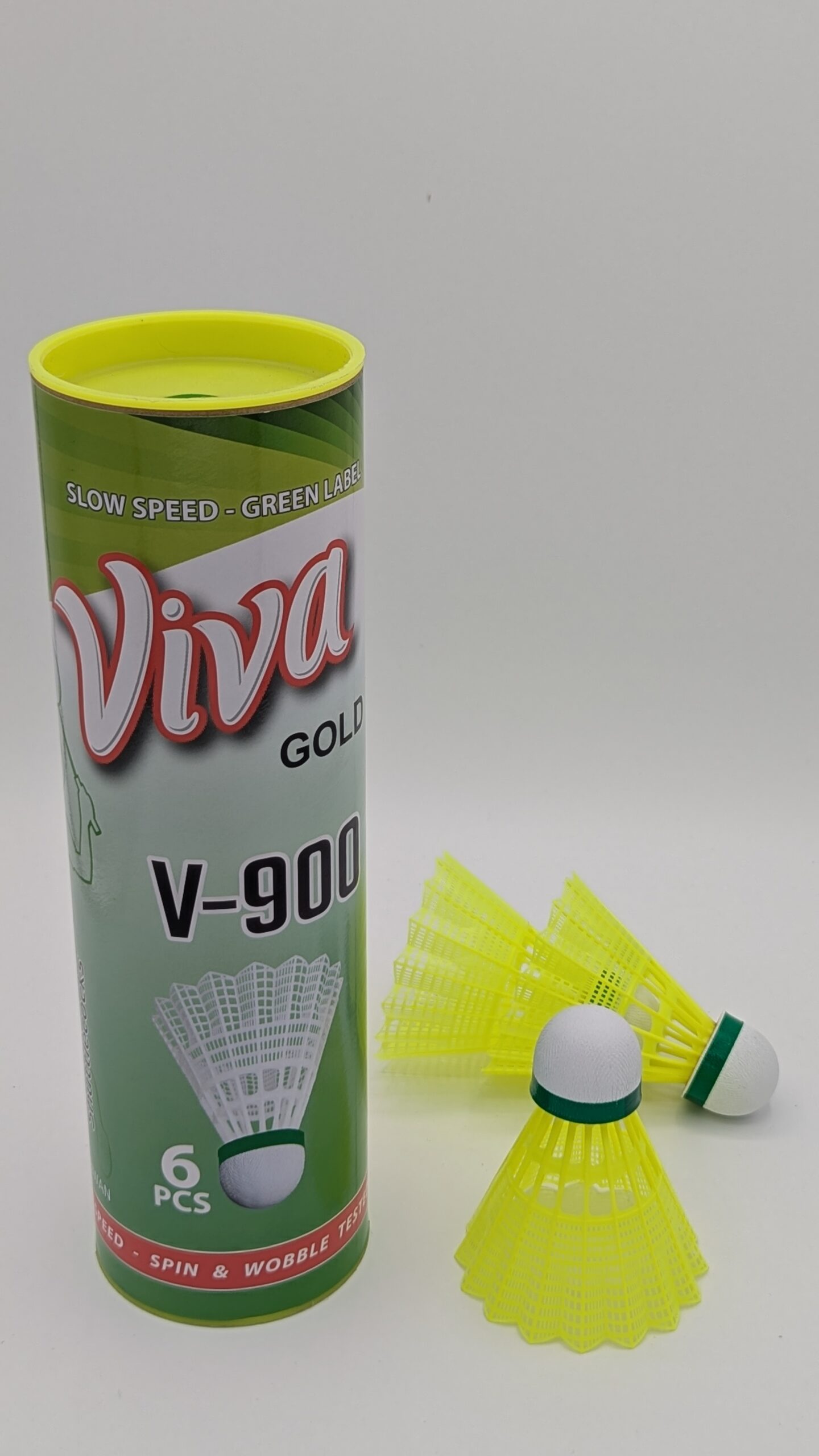 Plastic shuttle VIVA 6pc