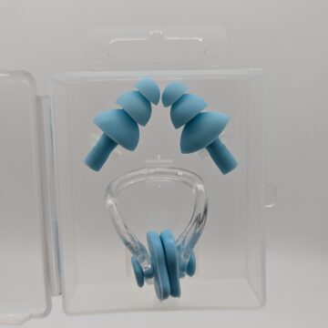 Ear Plug & Nose Clip Combo Set